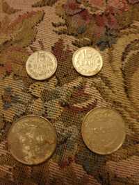 Monede colecție 1944 de 100 lei și 15 bani