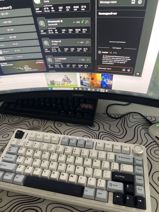 Aula F75 клаваиатура