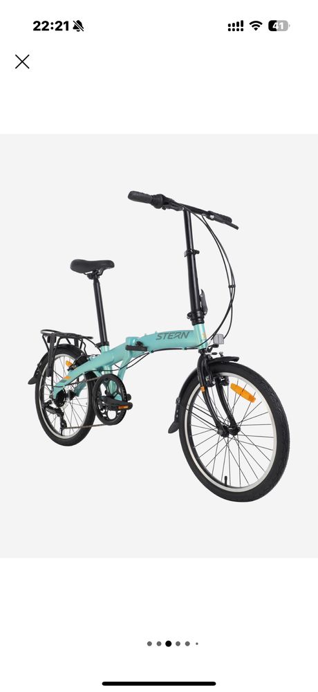 Велосипед Stern Compact 2.0 с велокреслом