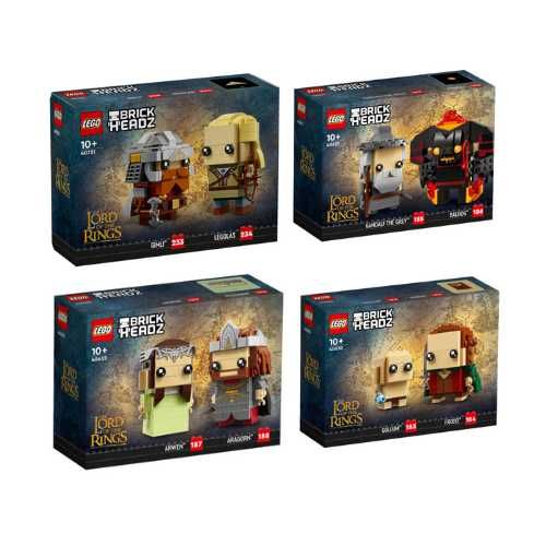 Lego Brick Headz - 40751, 40631, 40632, 40630
