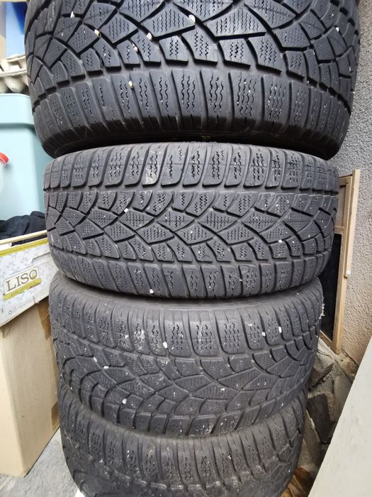 Cauciucuri ,jante ,capace iarna Dunlop 215,60,16