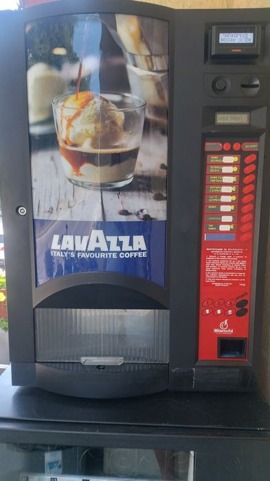 Комплект вендинг кафе автомат и хладилна витрина