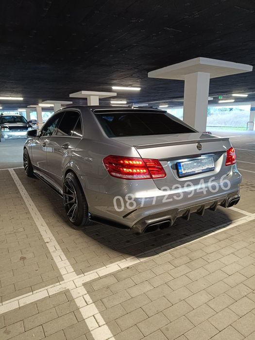 Mercedes w212 Brabus Пакет дифузьор Лип спойлер Накрайници AMG Мерцеде