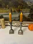 NO567 Set 2 sfesnice 16 cm h din aluminiu probabil