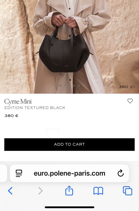 Чанта Polene Cyme mini