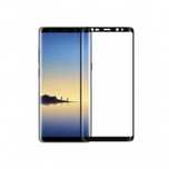 Folie de sticla pentru Samsung Galaxy Note 8,cu margini colorate Negre