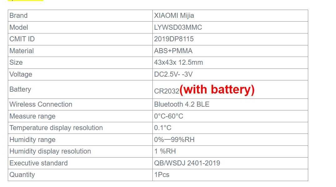 Xiaomi Smart LCD Thermometer 2 Дигитален Стаен Термометър Влагомер