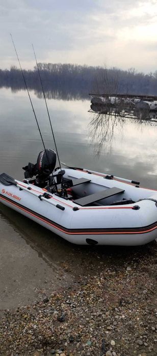 Barca gonflabila Kolibri 300 Profi KM-300D + motor Mercury 8cp 2T