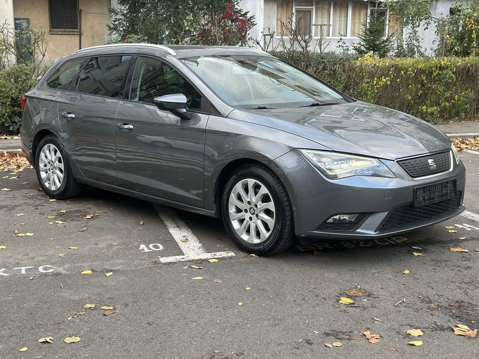 Vand Seat Leon 1.6 tdi euro 6 fara adblue,full led,car play,clima,