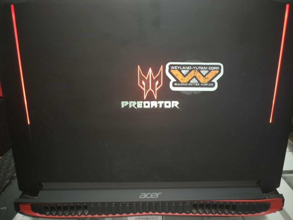 Laptop Acer predator gaming Intel i5-6300hqcpu 2.30ghz.12 GB RAM