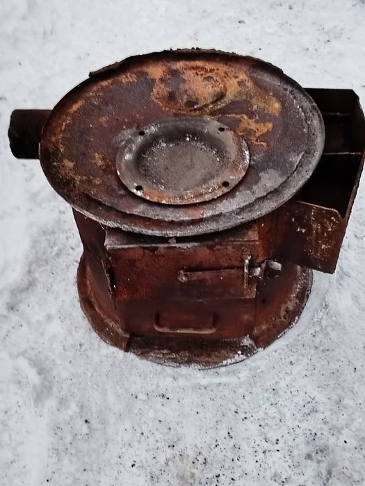 Печка из диска для бани