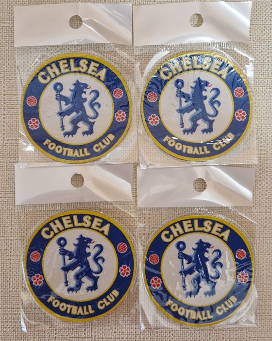 Patch Logo Emblemă FC CHELSEA set 4 bucăți