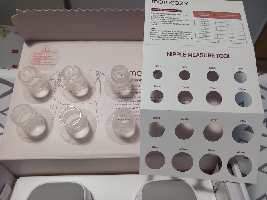 Pompă sân Momcozy S9 Pro dublă portabilă