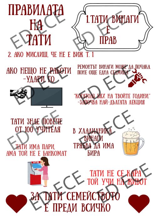 Правилата на…. Когото решите