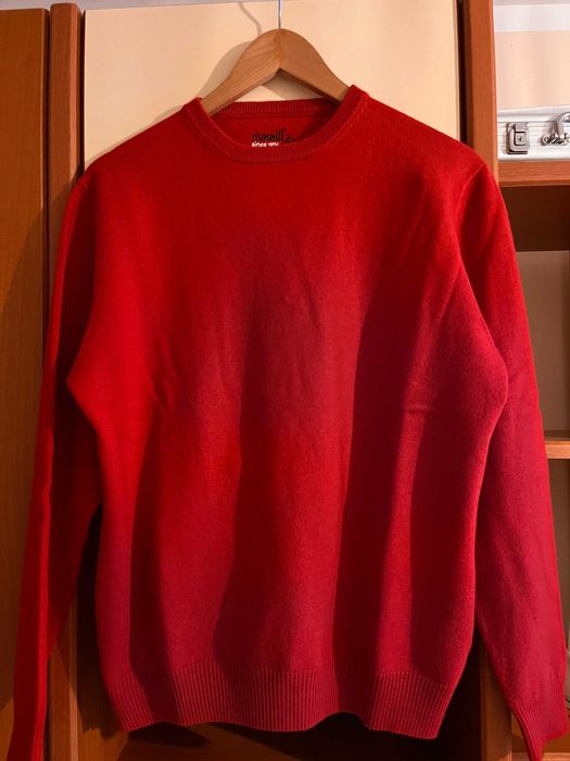 Pulover merino Maselli rosu