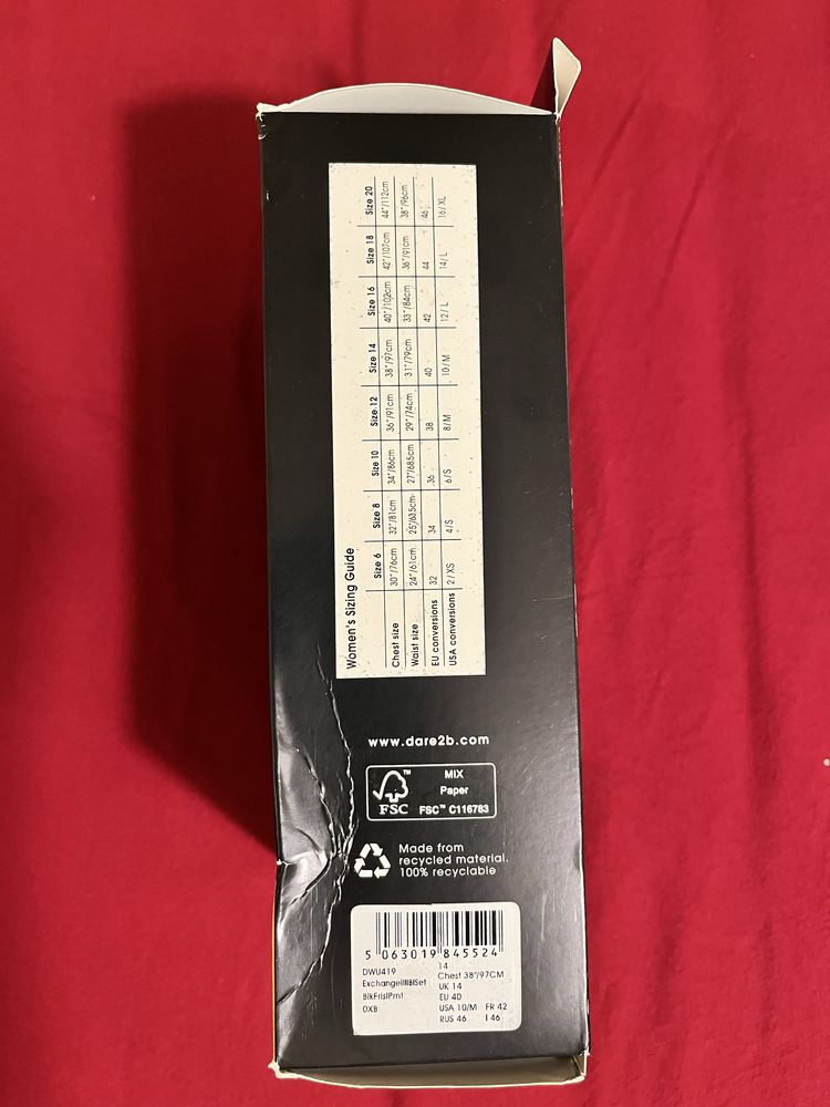 Дамско термобельо  Dare 2b W Exchange IV Baselayer Set