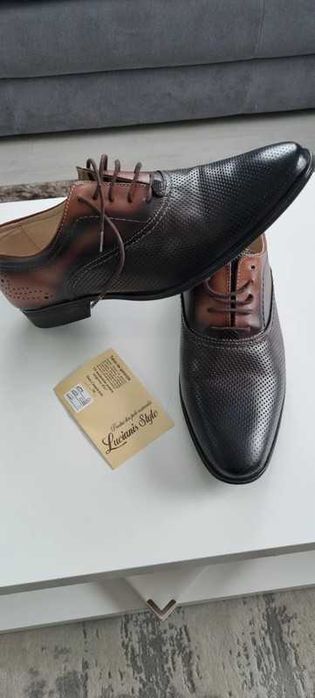 Pantofi piele Lucianis Style