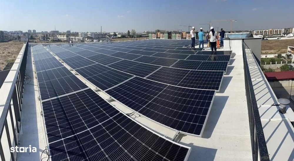 Penthouse 2 camere independent energetic panouri solare