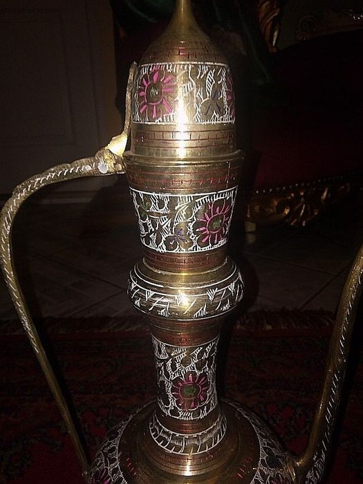 Set carafe din bronz ,piese deosebite decor