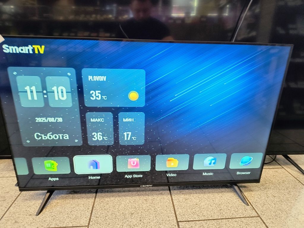Смарт Телевизор Crown 43' Full HD / Android