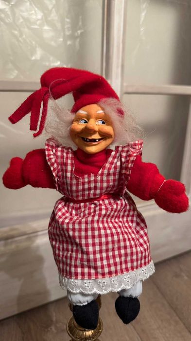 Винтидж коледна беззъба баба:) Норвегия.