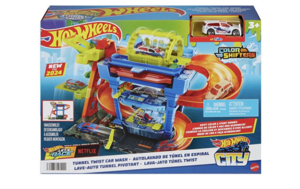 Hot wheels - Мега гараж с Дракон плюс отделни елемнти от града