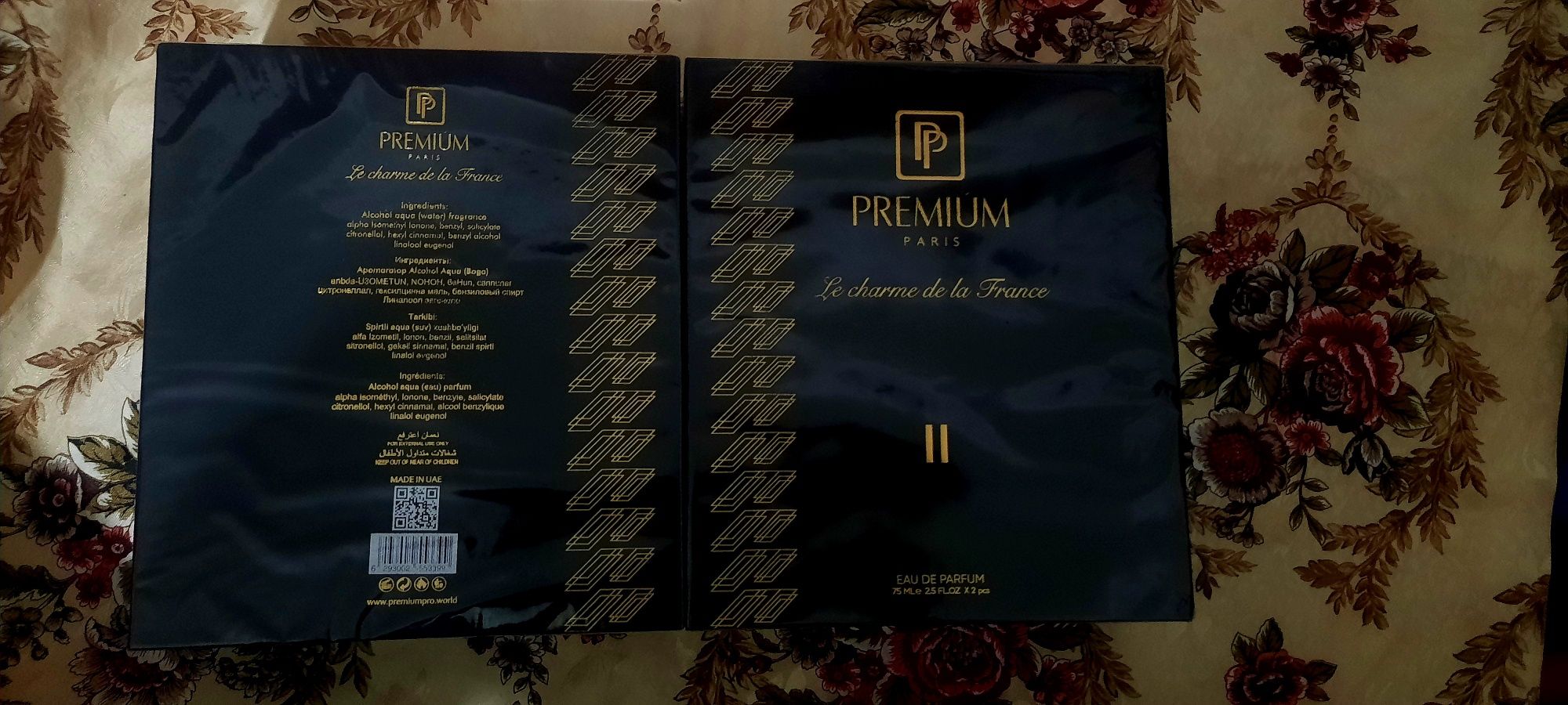 Fransuski Premium Pro atir 2komplekit bor  shanel 3-4 kungacha turadi
