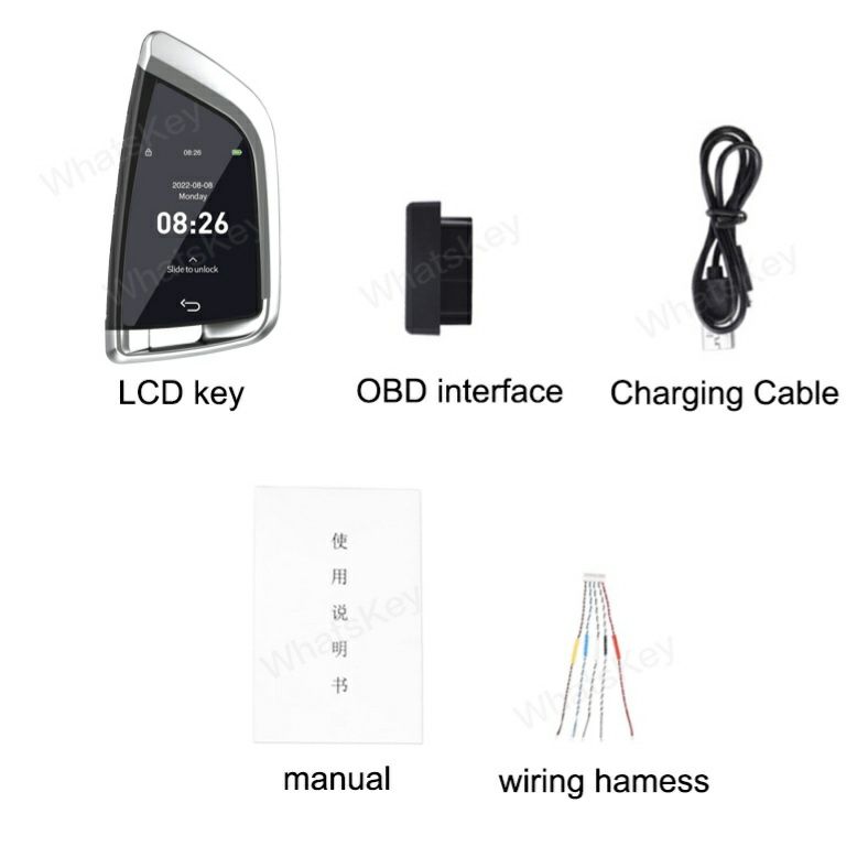 Chei LCD smart universale pt. AUDI, BMW, KIA, MAZDA, Hyundai, .etc