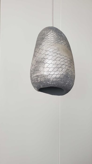 Lustră Wabi Sabi Boho din Beton Pentru casă și pentru cafenea