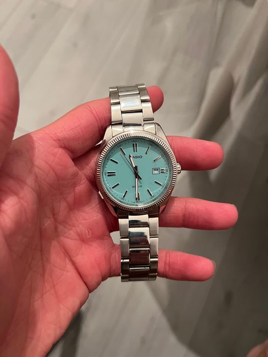 Casio в стиле Tiffany Blue