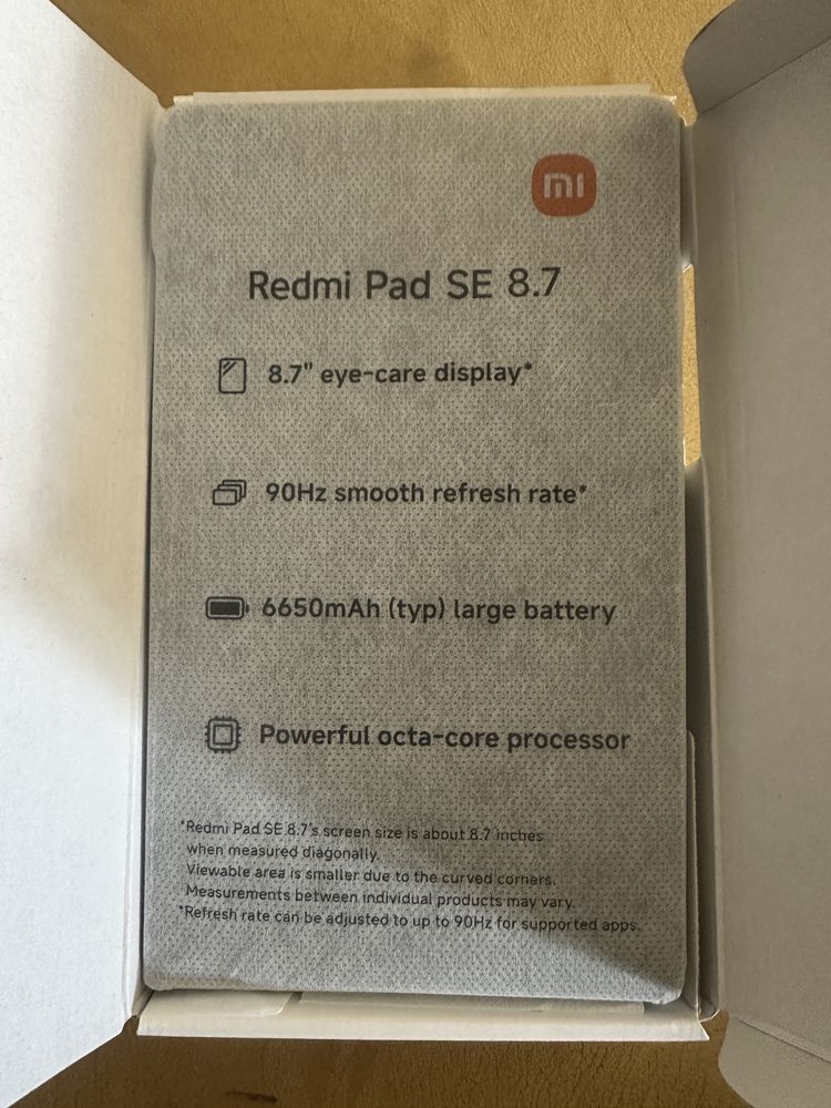 XIAOMI REDMI Pad SE 8.7" WIFI 4/128GB Blue