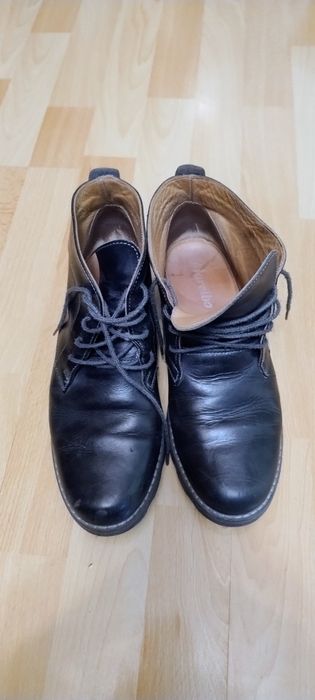 Ghete piele bleumarin pentru băieți, mărimea 39