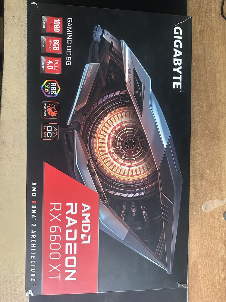 AMD radeon RX6600xt