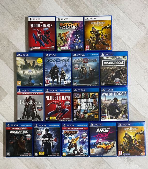 Продам игры для PS4 / PS5