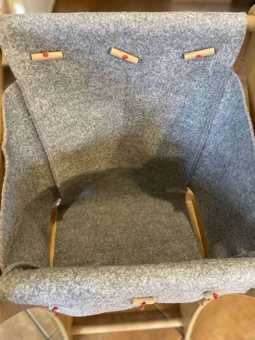 Learning Tower cu sac textil-3 pozitii reglabile