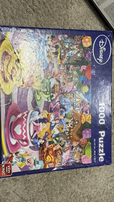 Пъзел всички герои от дисни. 1000 части