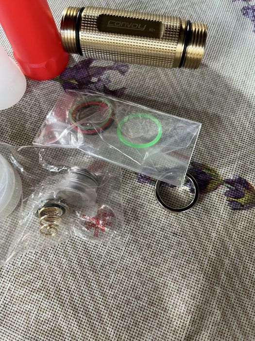 Lanterna Convoy S2+ brass (alama) 18650 18350