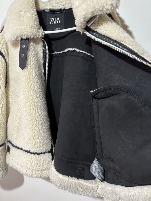 Jacheta shearling zara
