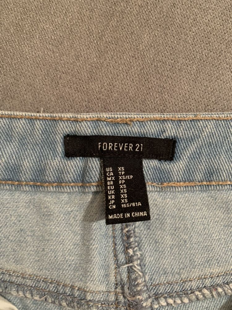 Юбка джинсовая Forever21   размер 40-42