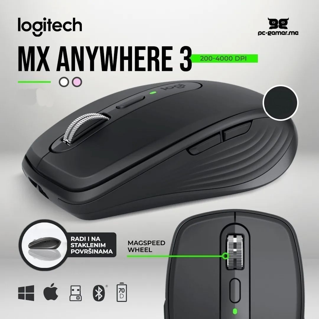 Оригинал! Logitech Mx Anywhere 3 / Беспроводная мышка/мышь