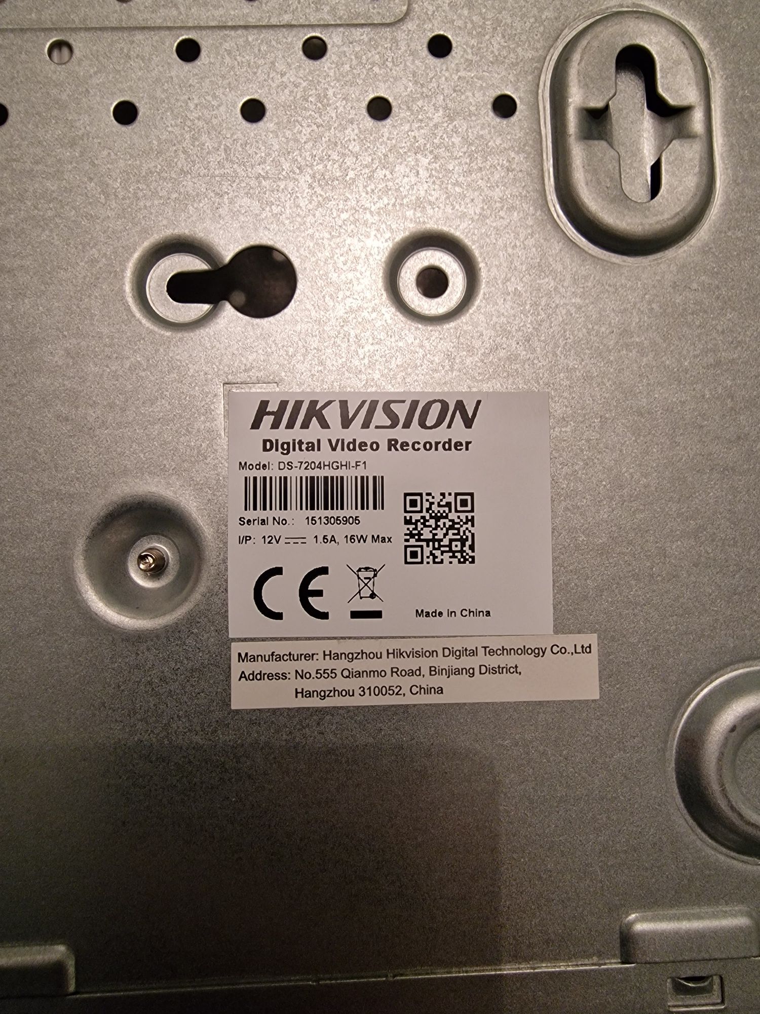 Vand Dvr Hikvision 4 canale video