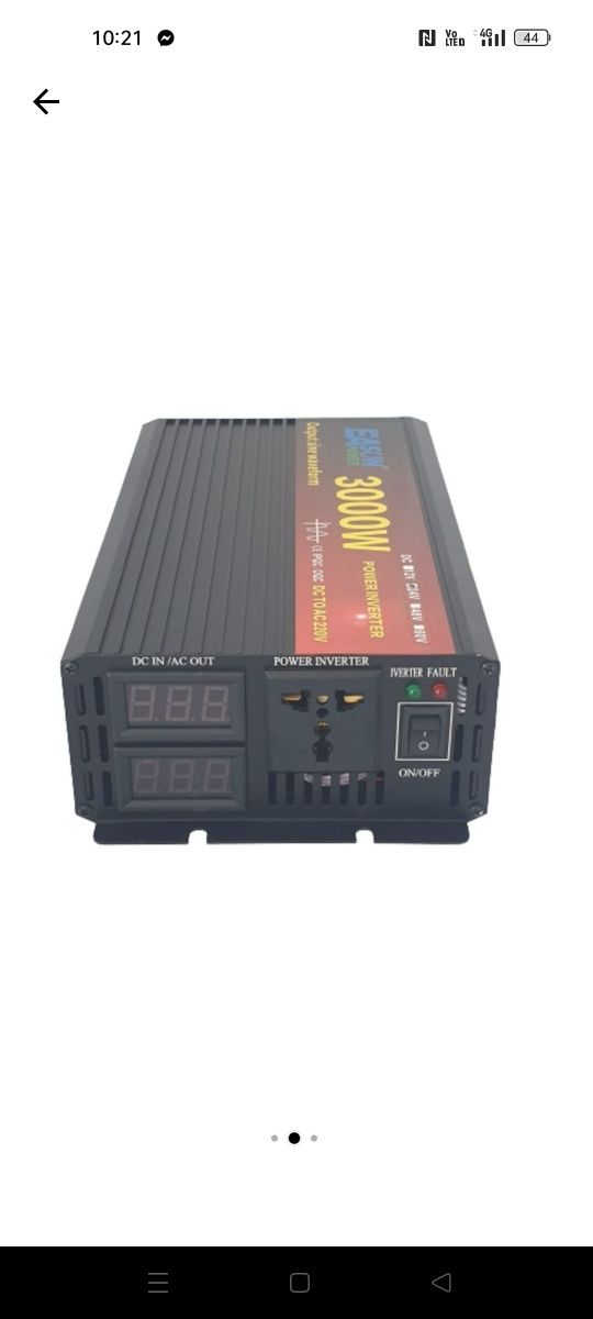 Invertor 24v 3000w nou in folosire