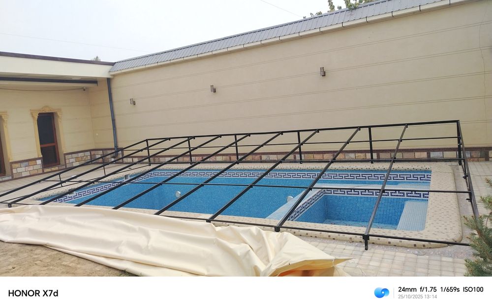 Баннер банер бассейн басен салафан капсула установка