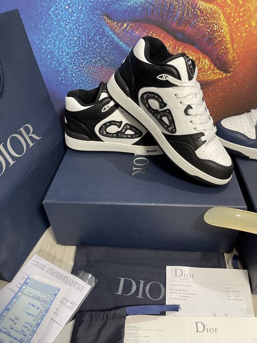 Adidasi Christian Dior piele naturala 100% Full Box colectie noua