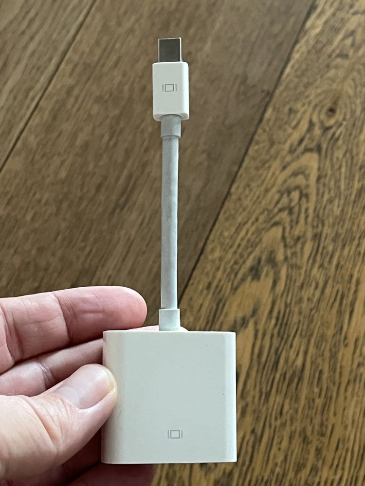 Adaptor apple thunderport to dvi