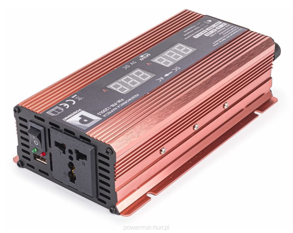 Convertor de tensiune LCD 12V 1200W PM-PN-1200LS , Powermat PM1062