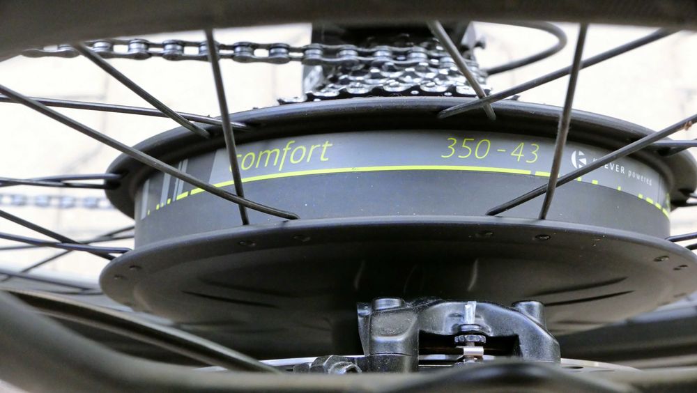 Klever B Comfort, Двойно окачване, 350W мотор, Рекуперация, Аларма