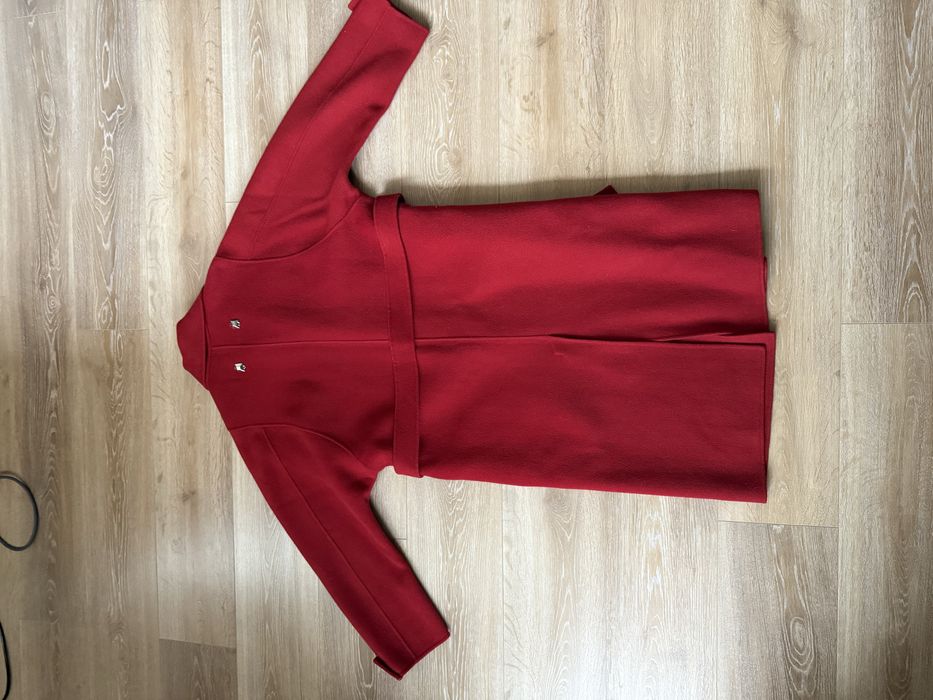 Палто Elisabetta Franchi - 100% вълна