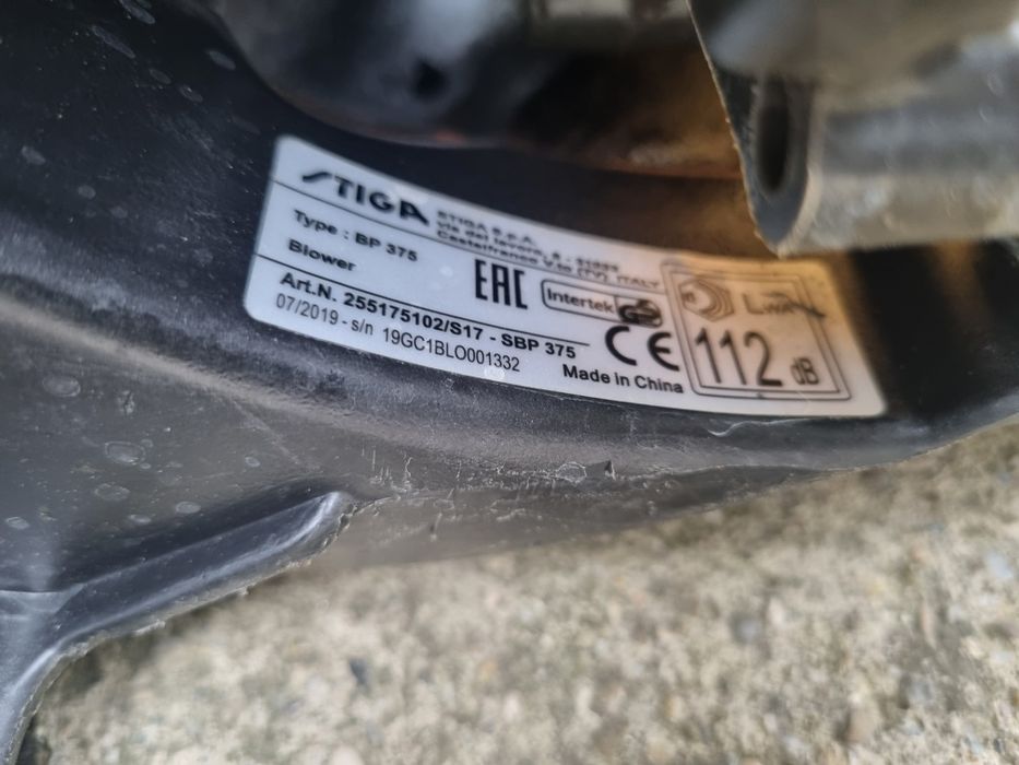 Suflanta frunze stihl BR 450C/Stiga SBP 375