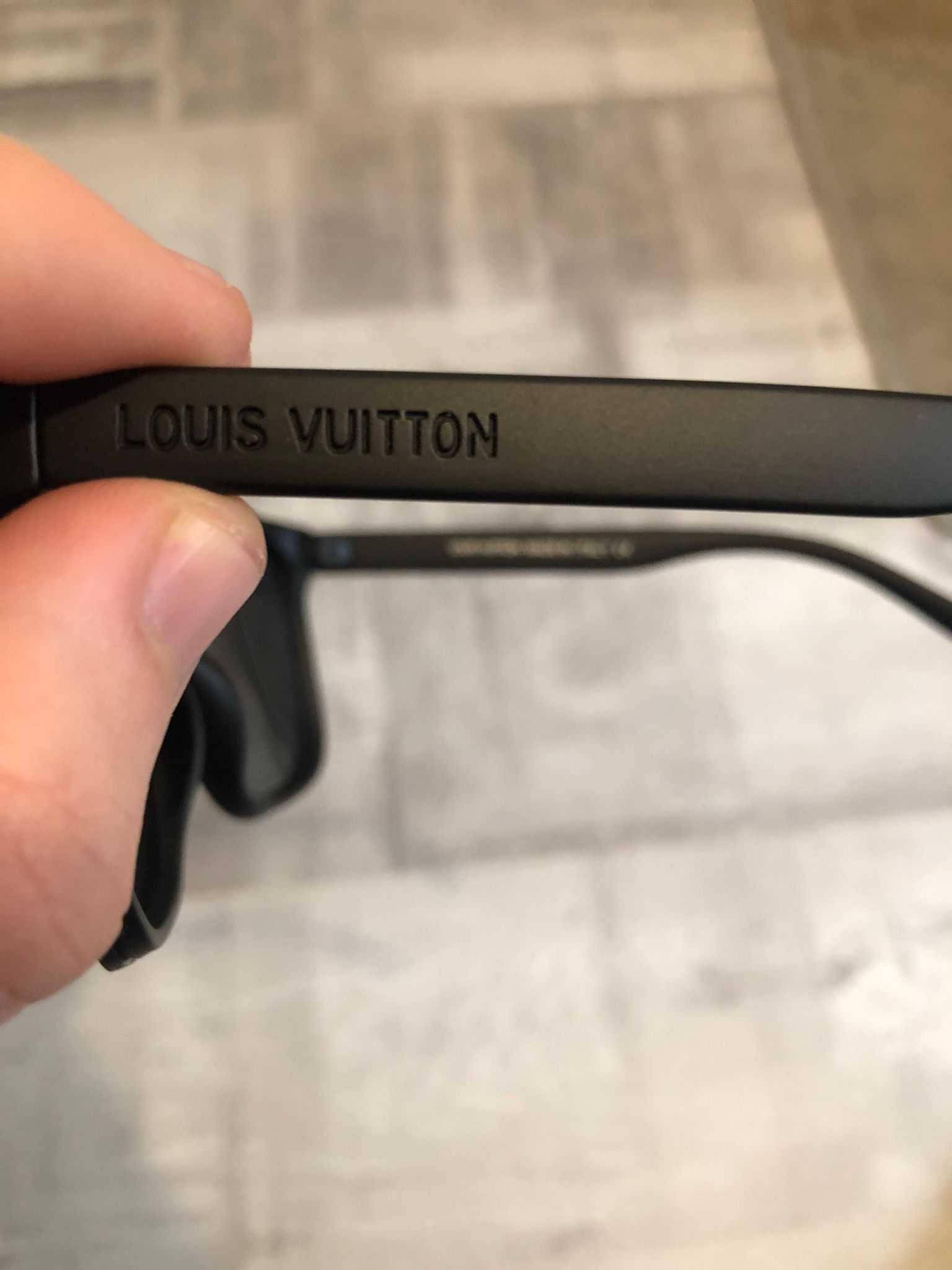 Ochelari Louis Vuitton Negru imprimeu